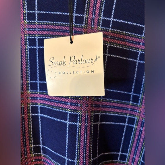 Small Plaid Smak Parlour Unique Vintage Skirt-Size Small - Picture 8 of 8